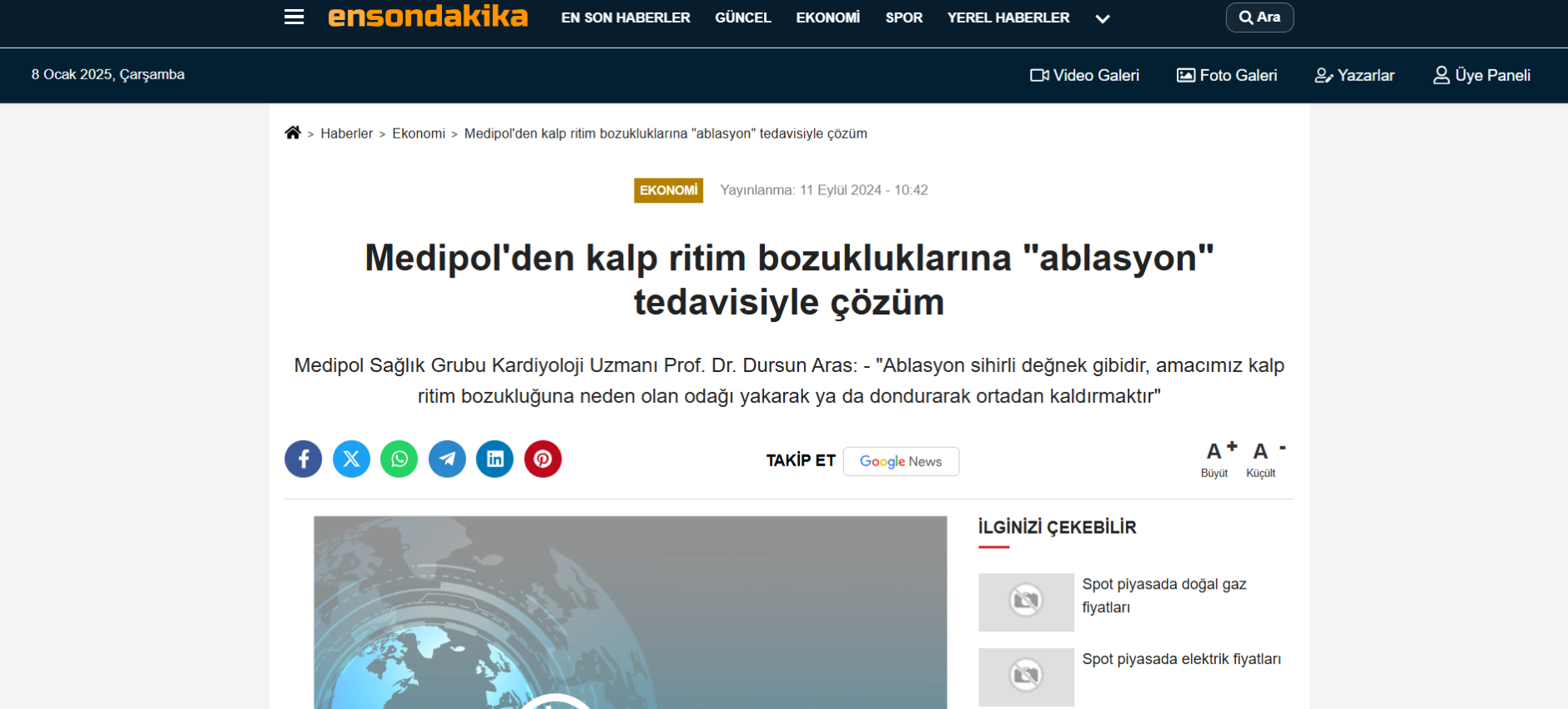 en son dakika haber